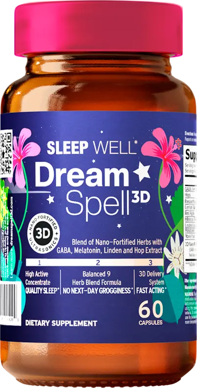 Dreamspell 3D has the perfect natural sleep aid supplement to help you get the rest you need