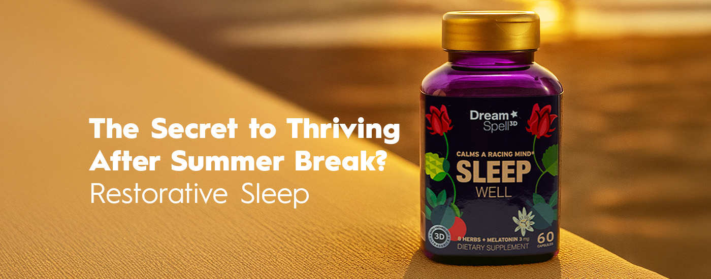 The Secret to Thriving After Summer Break? Restorative Sleep