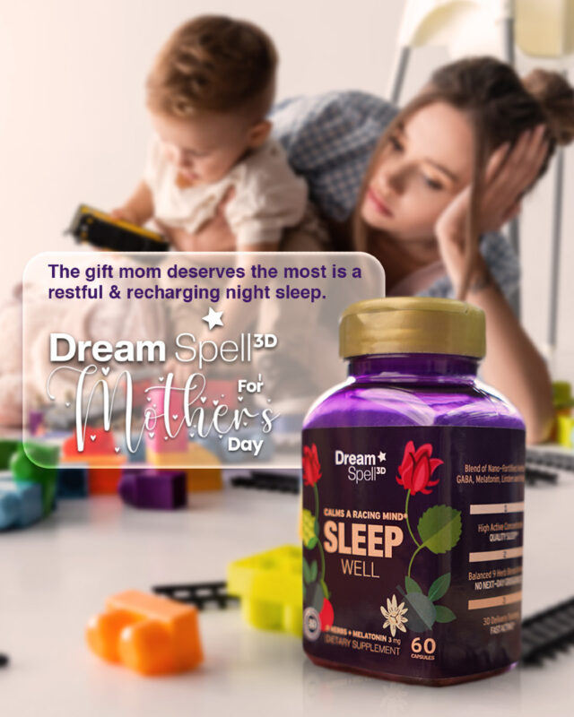 Show Mom your love with the gift of a restful night. Because her well-being starts with sleep. Dreamspell 3D for Mother's Day. 🥰

#GiftOfRest #DreamspellLove